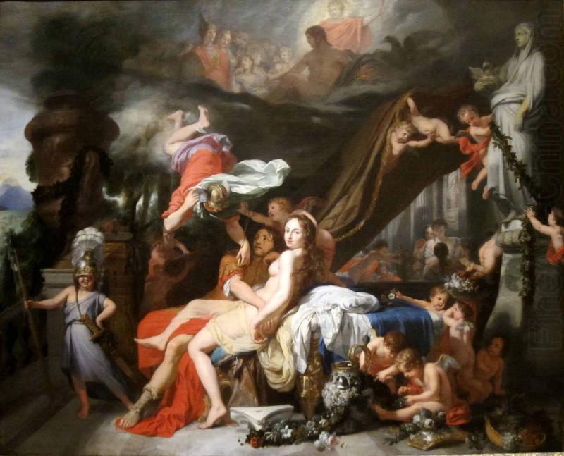 Gerard de Lairesse Hermes Ordering Calypso to Release Odysseus china oil painting image
